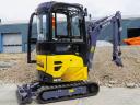 Mini-excavator rotativ, cu pneuri, cuțit cabină / Eurotrac HE18-SR - 0 % APR