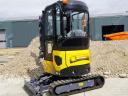 Mini rotary excavator, rubber-tired, cab knife / Eurotrac HE18-SR - 0 % APR