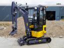 Mini rotary excavator, rubber-tired, cab knife / Eurotrac HE18-SR - 0 % APR