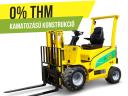 Elektryczny wózek widłowy / Eurotrac Agri-10E - 12E - 0% APR