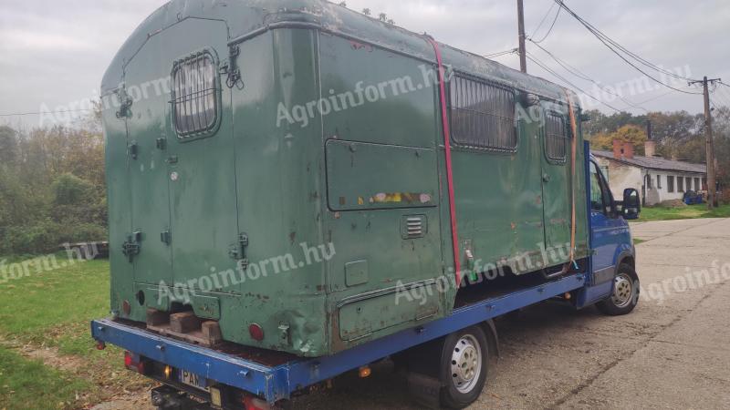 Militar militar Csepel 344 adăpost de vară, bungalow, cabină, suprastructură, container