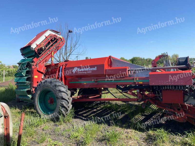 KVERNELAND UNDERHAUG 2600, POTATO HARVESTER, POTATO HARVESTER TRAILER LOADER