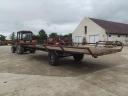 Factory field baler trailer for sale: 8,2 m * 2,5 m