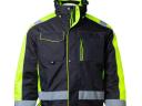 Arbeitskleidung – Rewear schwarz-neonfarbene Jacke/Wintermantel