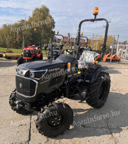 Tractor mic Captain 263 4WD cu roată largă pentru agricultură (nou!)