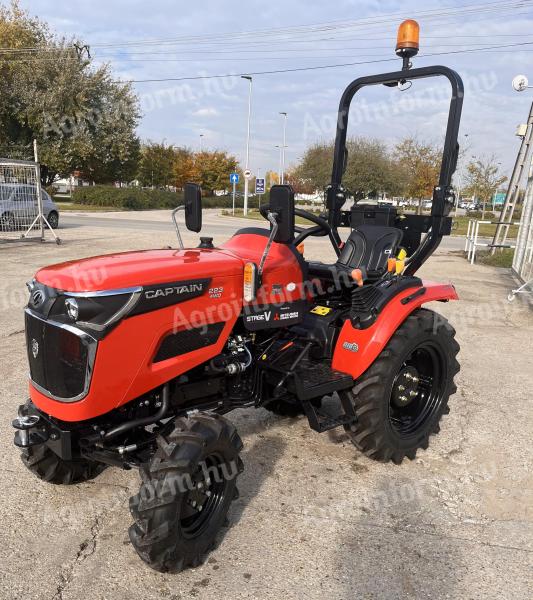 Captain 223 4WD mini traktor s poljoprivrednim kotačima (NOVO)