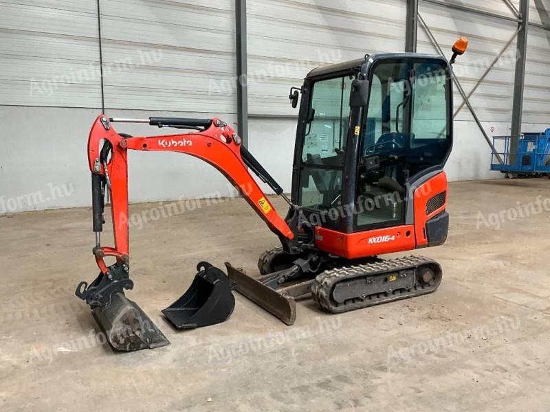 Kubota KX016-4 / 2017 / 2200 hodín / Nájom od 20%