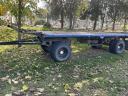 MBP fixed flatbed bale transport trailer