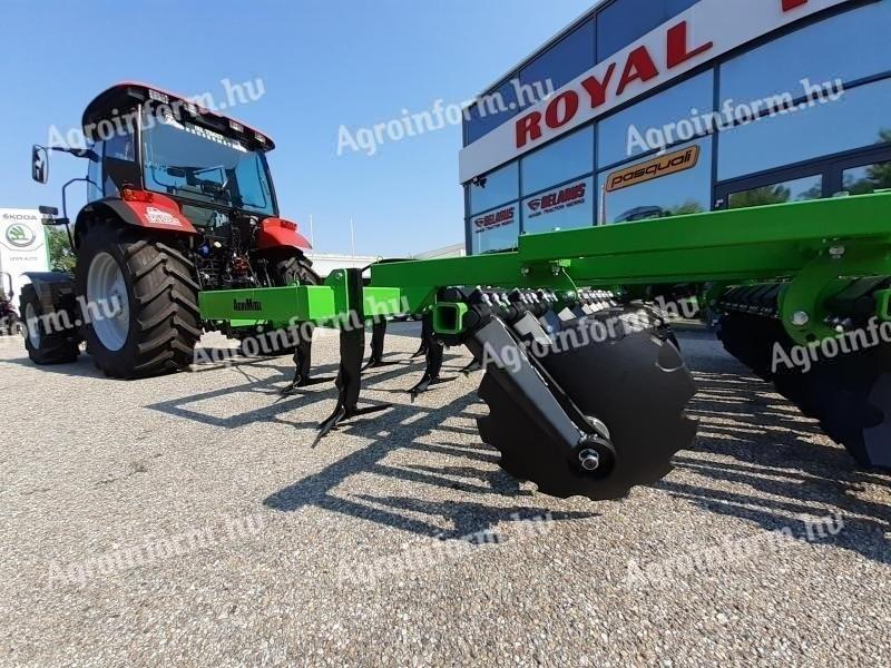 AGRIMETAL 2,8 M DRAWN GRUBER SHORT DISC WITH SPLINED ROLLER - FROM STOCK