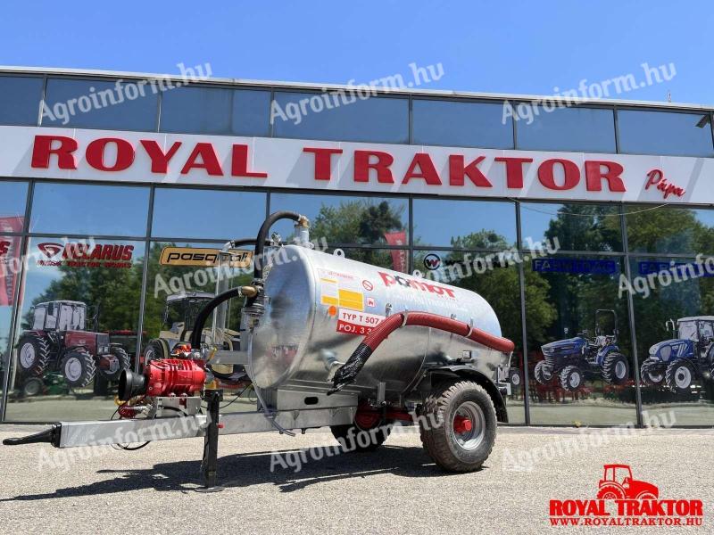 POMOT 3300L SYFON - WÓZ ASENIZACYJNY - ROYAL TRACTOR