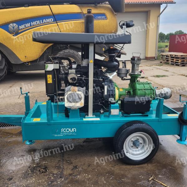 Diesel engine irrigation pump