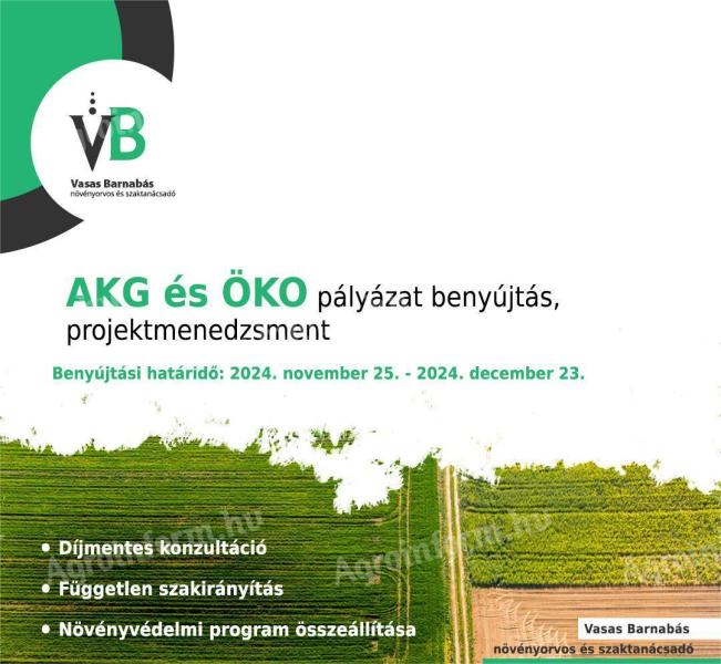 AKG Depunerea cererii / Servicii de consultanță agricolă/