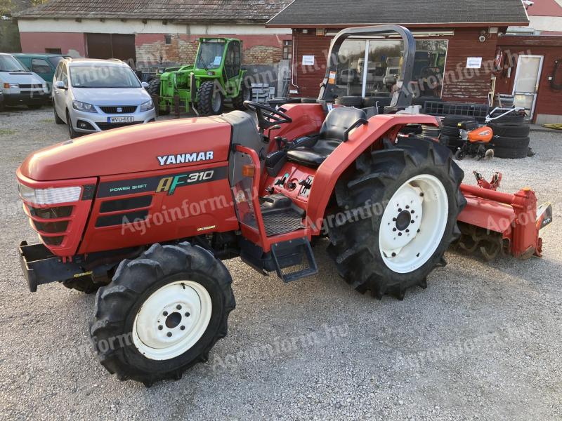 Yanmar AF310D 31 KM, vsa kolesa, krmilnica