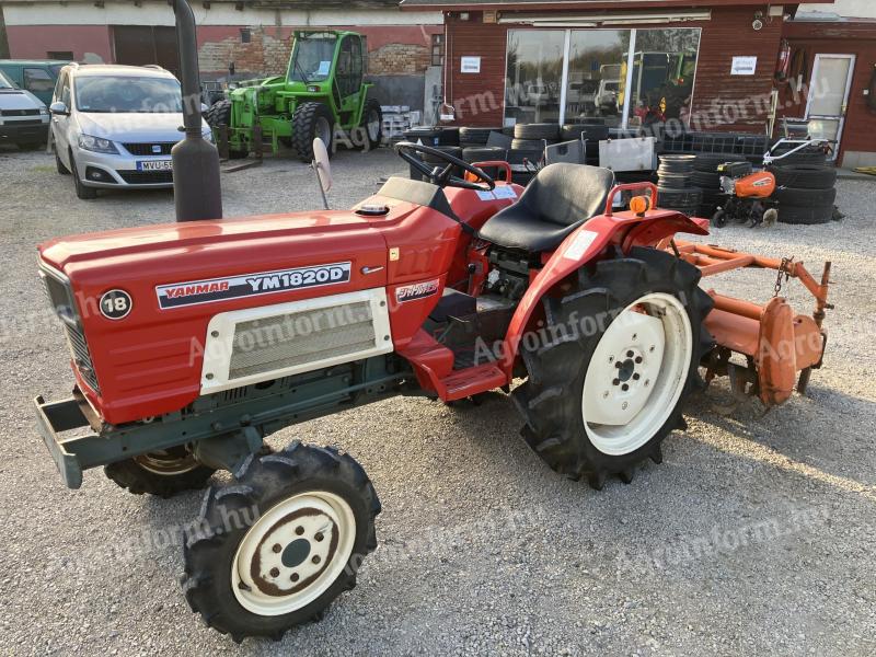 Yanmar YM1820D 18 hp, all-wheel, tiller