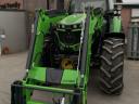 Deutz-Fahr (4 cylinder) tractor mounted BlackBull JX100 front loader from DORKER Kft.