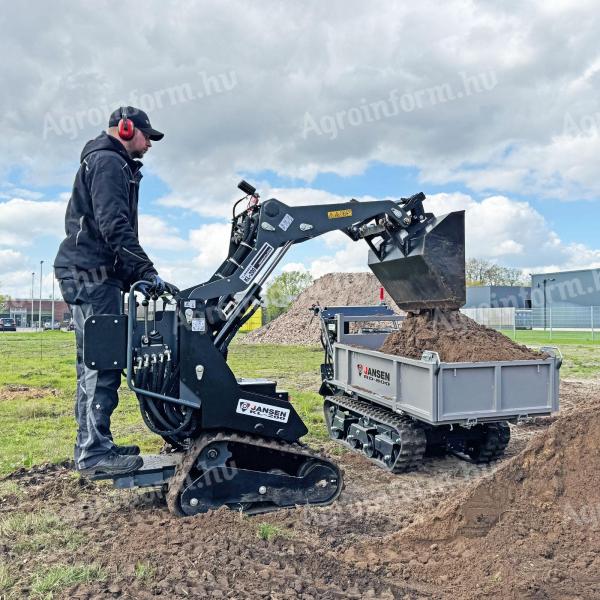 Încărcător compact Jansen KL-200, Skid Steer autoportant IGJ