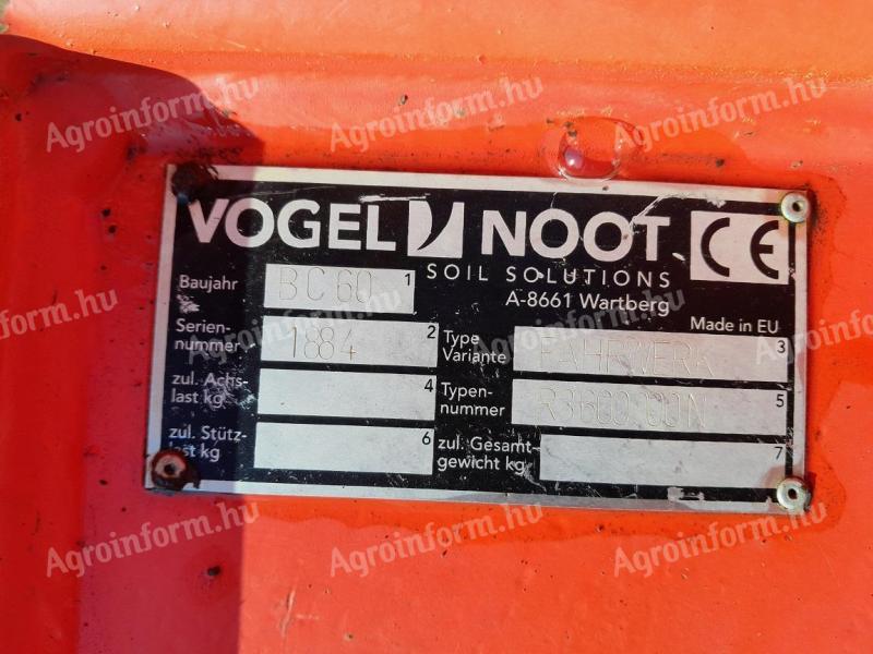 Vogel Noot Terradisc 600 short disc