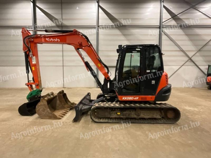 Kubota KX080-4 / 2018 / 2100 Stunden / Leasing ab 20 %