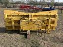 2.7 m hydraulic snow plough, pusher, snow plough with angular adjustment