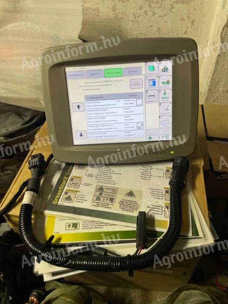 John Deere GreenStar Display GSD 2600 with AutoTrac and SectionControl activation