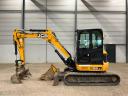 JCB 55 Z-1 / 2017 / 3000 hours / 2 buckets / Air conditioning / Leasing from 20%