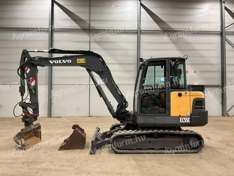 Volvo EC55 C / 2011 / 3820 hours / 2 spoons / Leasing from 20%