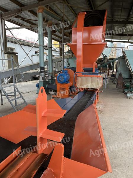 High performance used wood chips production line