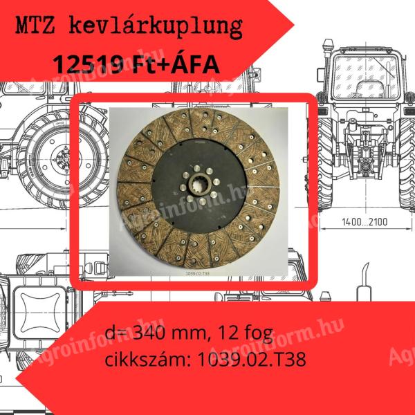 MTZ Kevlar coupling