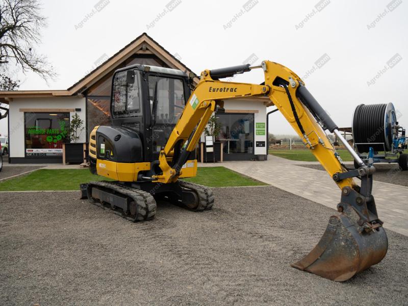 Mini rotacijski bager 24 HP (rabljen) / Eurotrac HE28-C