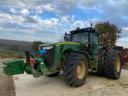 John Deere 8335R tractor with twin wheels