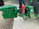 John Deere 8335R tractor with twin wheels