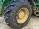 John Deere 8335R tractor with twin wheels