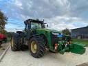 John Deere 8335R tractor with twin wheels