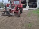 Mtz 50 with front loader, bale fork, soil bucket, big bag bag lifter, manure fork