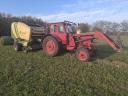 Mtz 50 with front loader, bale fork, soil bucket, big bag bag lifter, manure fork