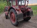 Mtz 50 with front loader, bale fork, soil bucket, big bag bag lifter, manure fork