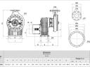 Tractor-driven Veneroni slurry pump with gearbox