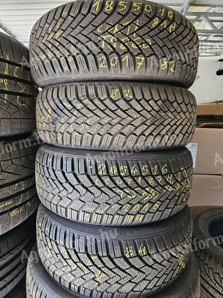 185/50R16 Conti TS860 8,2 mm, zadny Smart 205/45R16 8,4 mm uplne nove zimne pneu