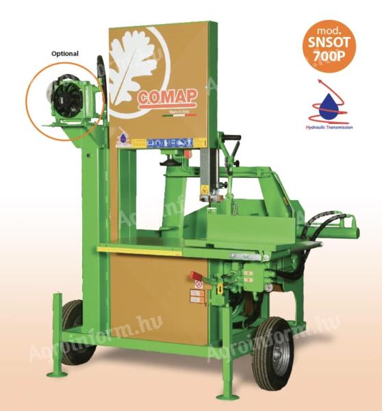 COMAP SNSOT Firewood band saw with vertical cross-cut