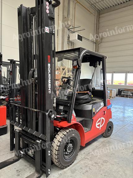 EP EFL253 Li-ion system four fork lift truck, triplex 6,0 m