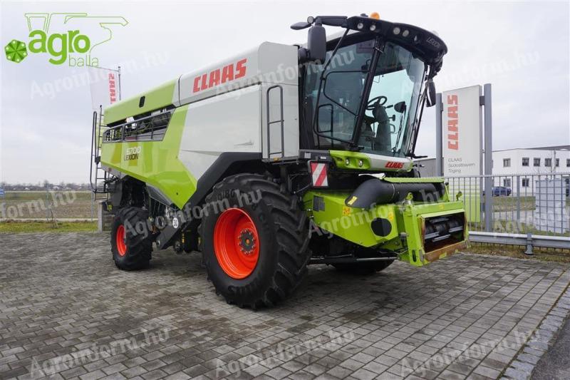 Kombajn Claas Lexion 6700 s adaptérem na obilí