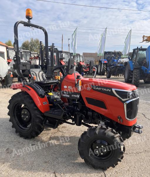 Mini traktor Captain 223 4WD s poľnohospodárskymi kolesami (NOVINKA)