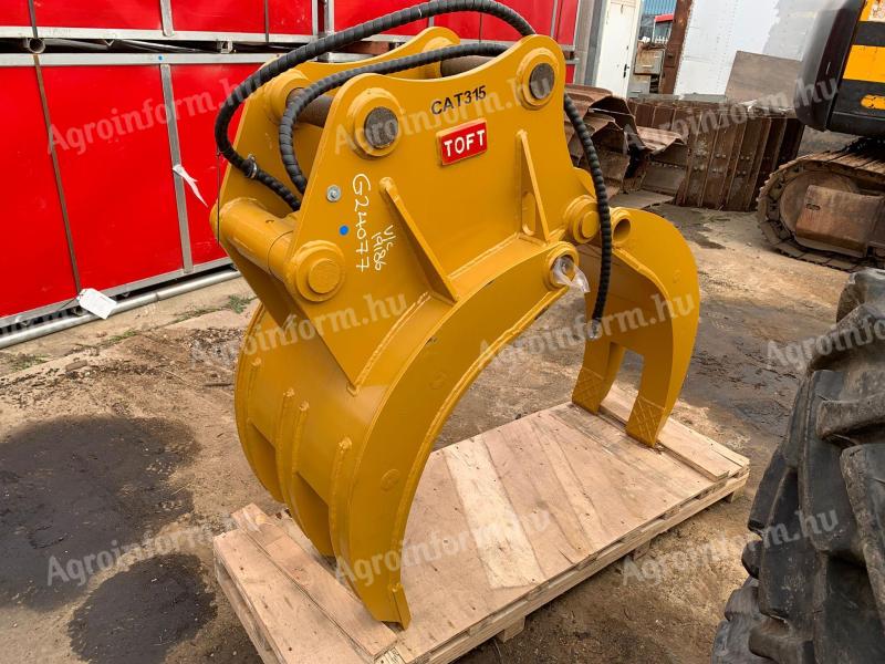 NEUER hydraulischer Quetschlöffel TOFT ASC60