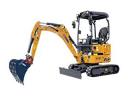 Mini rotary excavator with open cab - XCMG XE27E