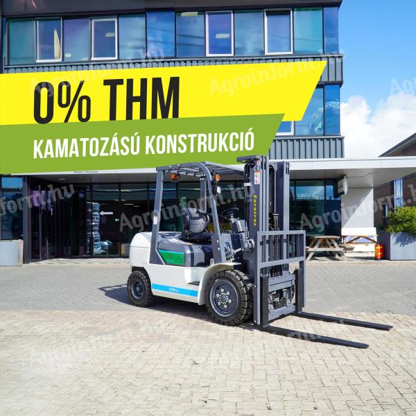 Elektrický vysokozdvižný vozík (max. 2500 kg) / Eurotrac FE30-eco - 0% RPSN