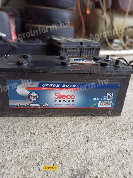 2 Steco Power 12V 180Ah 1100A 512x223x220 mm heavy duty - 961