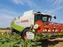 Claas Lexion 550 + V660 + bobenski pihalnik