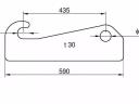 Frontlader-Schaltadapter / Schnellwechsler 2500 kg für Volvo L40/45 Kramer 880 von AL auf Euro