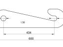 Front loader adapter / quick coupler 3300 kg for Claas, Scorpion, Kramer from AL Euro