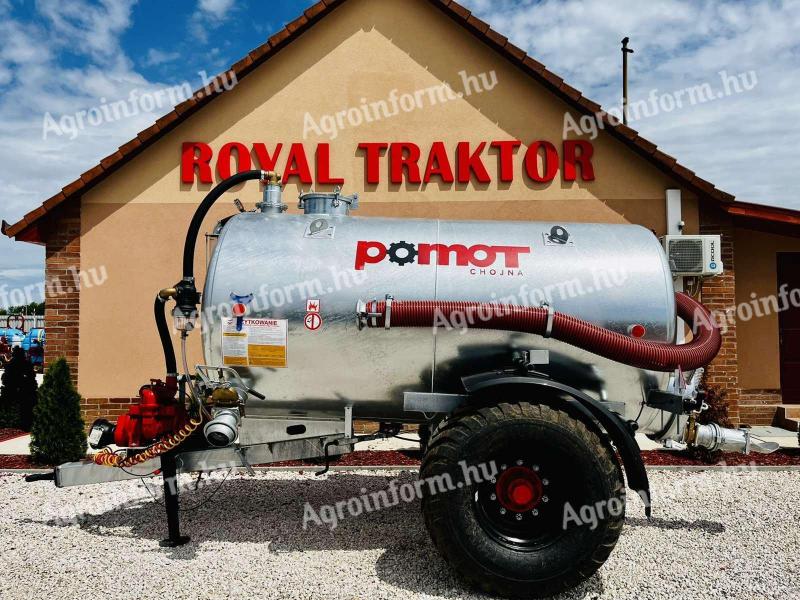 POMOT 6700L set cisternă de aspirare și împrăștiere a nămolului - Royal Tractor